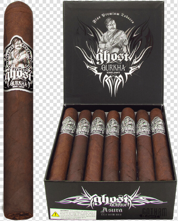 Gurkha Ghost Asura Open Box And Stick   Ghost  HD Png DownloadTransparent PNG