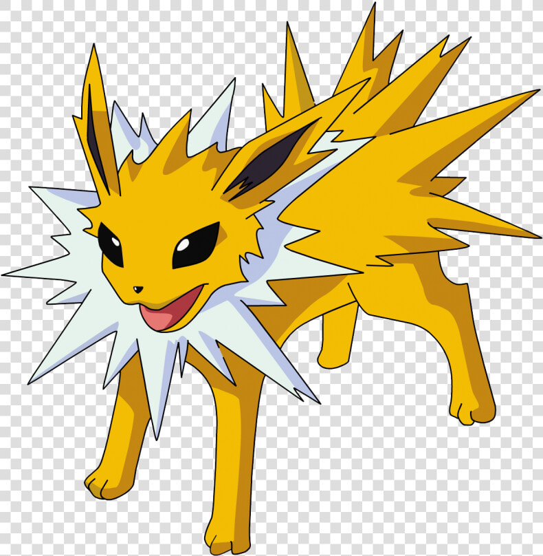 Download Free Png Jolteon Pokemon Png Cartoon Image   Jolteon Eevee And Friends  Transparent PngTransparent PNG