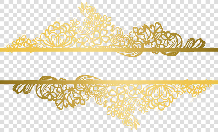 Clip Art Gold Illustrator   Gold Lace Pattern Png  Transparent PngTransparent PNG