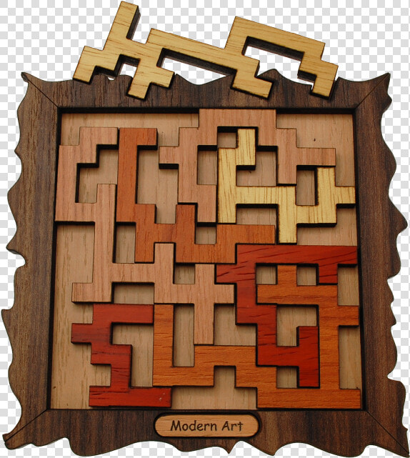 Modern Art   Modern Art Wood Puzzle  HD Png DownloadTransparent PNG