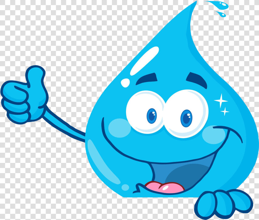 Transparent Water Droplet Png   Cartoon Water Drop Clipart  Png DownloadTransparent PNG