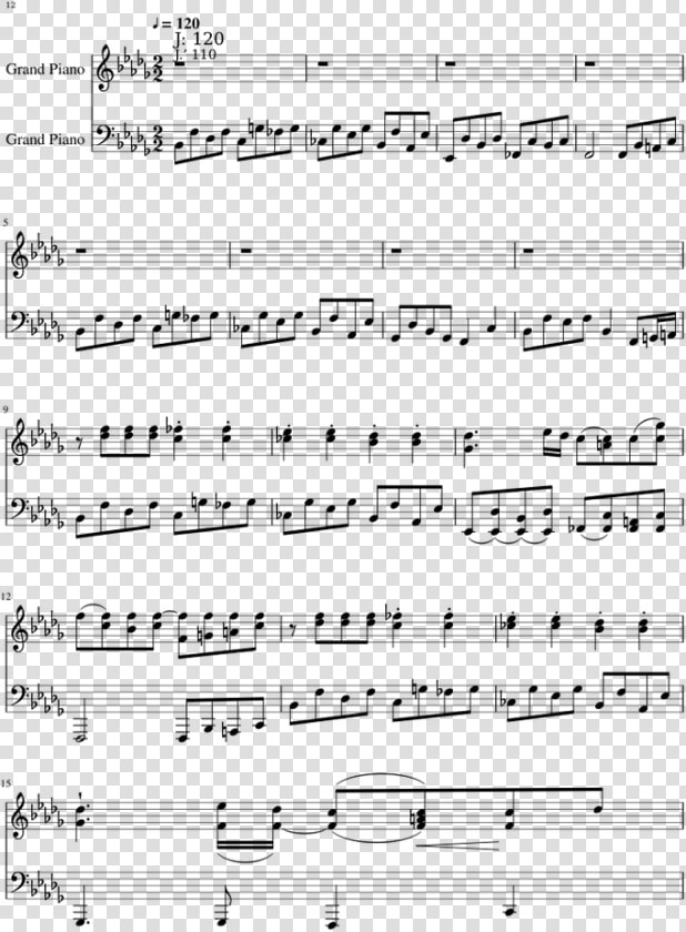 Gavotte Bach Violin Sheet Music  HD Png DownloadTransparent PNG