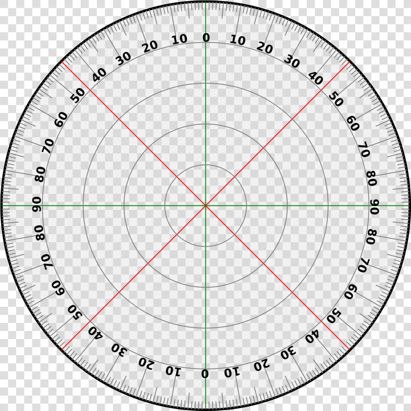 Printable Full Circle Protractor  HD Png DownloadTransparent PNG