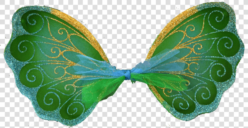 Fairy Finery Magic Fairy Half Wings Emerald blue And   Butterfly  HD Png DownloadTransparent PNG