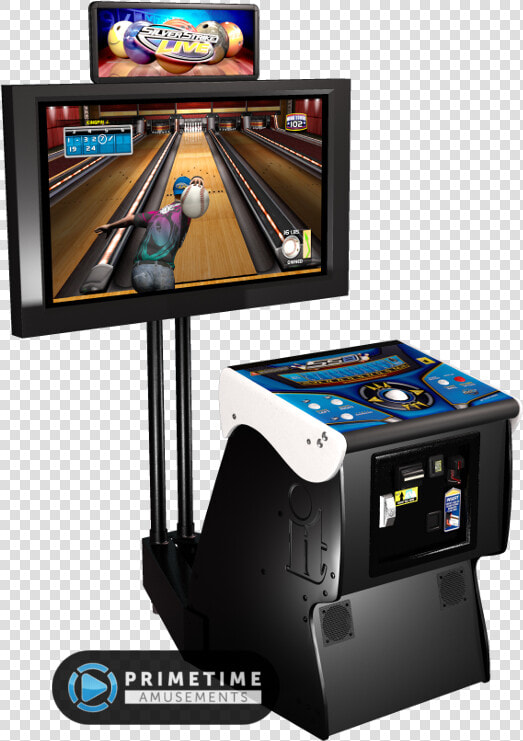 Silver Strike Live Video Arcade Game By Incredible   Silver Strike Bowling Pedestal  HD Png DownloadTransparent PNG