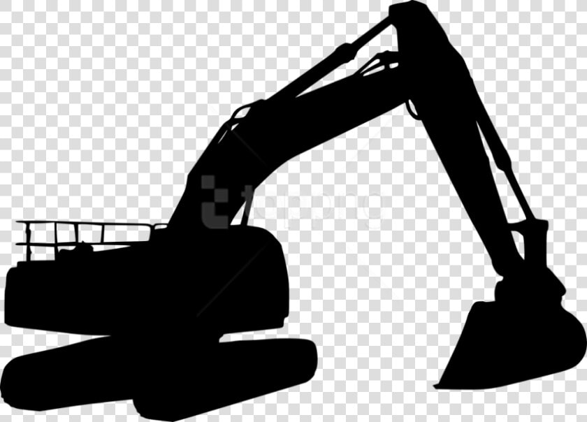 Vector Free Excavator Silhouette  HD Png DownloadTransparent PNG