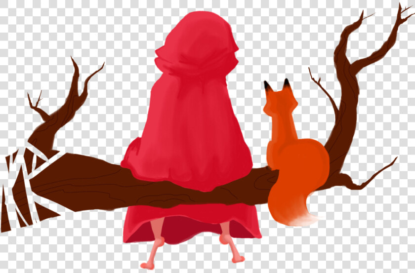 Little Red Riding Hood  Background Wallace Hale   Little Red Riding Hood Png  Transparent PngTransparent PNG