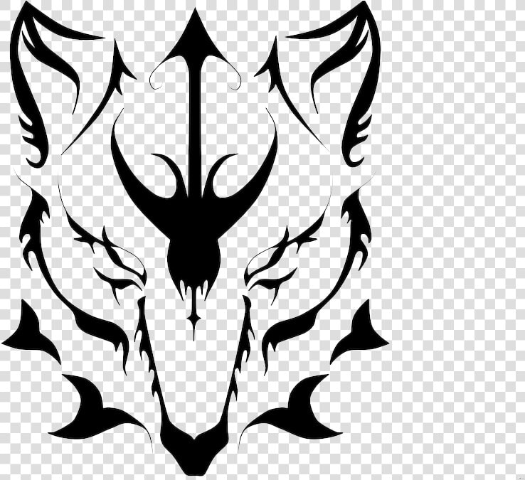 Download Wolf Tattoos Png Picture   Tribal Wolf Eyes Tattoo  Transparent PngTransparent PNG