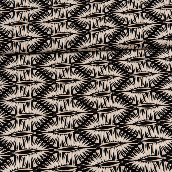 100  Viscose Printed Jagged Butterflies Multicolored   Doodle  HD Png DownloadTransparent PNG