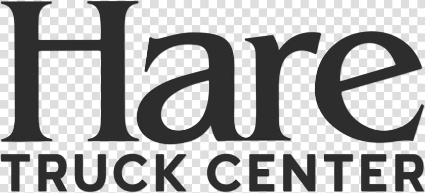 Hare Truck Center   Black and white  HD Png DownloadTransparent PNG