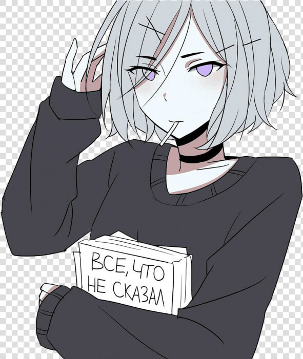 Great 1080 X 1080 Anime Boy Black Hair This Week   Chicas Anime Con Pelo Corto  HD Png DownloadTransparent PNG