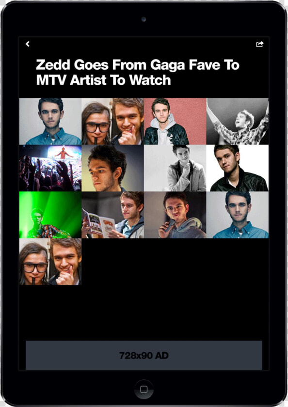 Mtv News Ipad Screens 06   Display Device  HD Png DownloadTransparent PNG