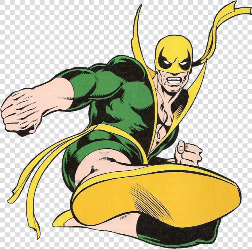 Classic Iron Fist Comic  HD Png DownloadTransparent PNG