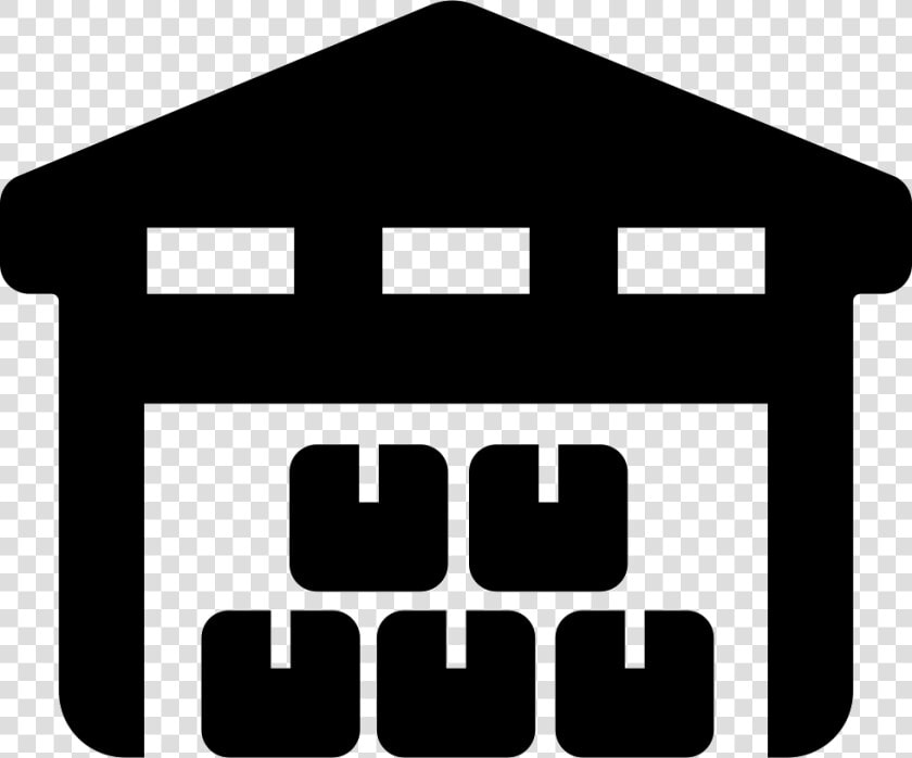Boxes Piles Stored Inside A Garage For Delivery   Self Storage Icon  HD Png DownloadTransparent PNG
