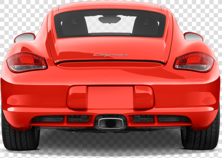 Vector Free Stock Vector Auto Car Porsche   2012 Porsche Cayman Rear  HD Png DownloadTransparent PNG