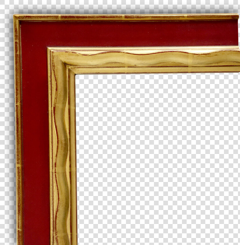 Red And Gilded Mirror  HD Png DownloadTransparent PNG