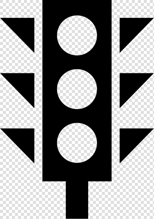 Transparent Stoplight Clipart   Traffic Light Png Transparent Black And White  Png DownloadTransparent PNG