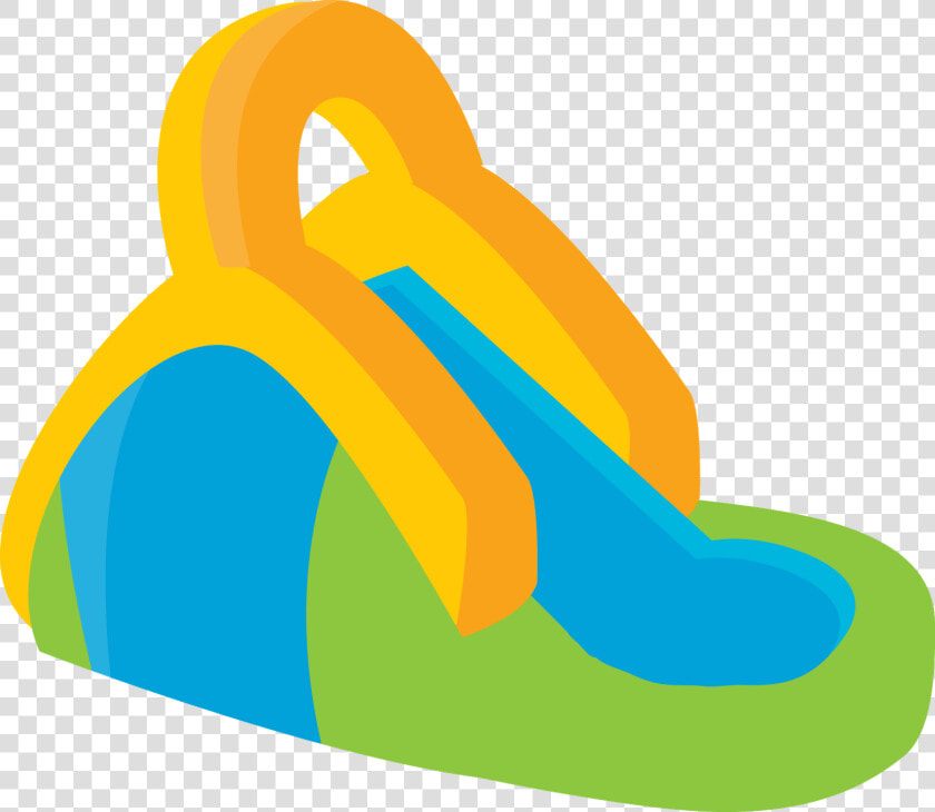 Swimming Pool Water Slide Beach Playground Slide Clip   Inflatable Water Slide Clipart  HD Png DownloadTransparent PNG