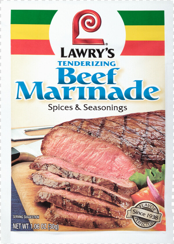 Tenderizing Beef Marinade Mix   Lawry  39 s Beef Marinade  HD Png DownloadTransparent PNG