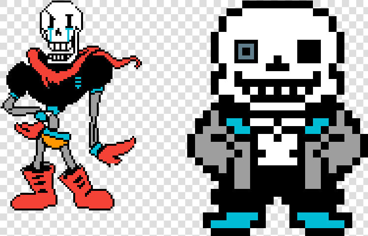 My Own Sans And Papyrus From Hardertale   Sans Overworld Sprite Png  Transparent PngTransparent PNG