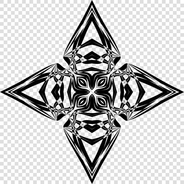 Transparent Inform Clipart   Tribal Sun Triangle Tattoo  HD Png DownloadTransparent PNG