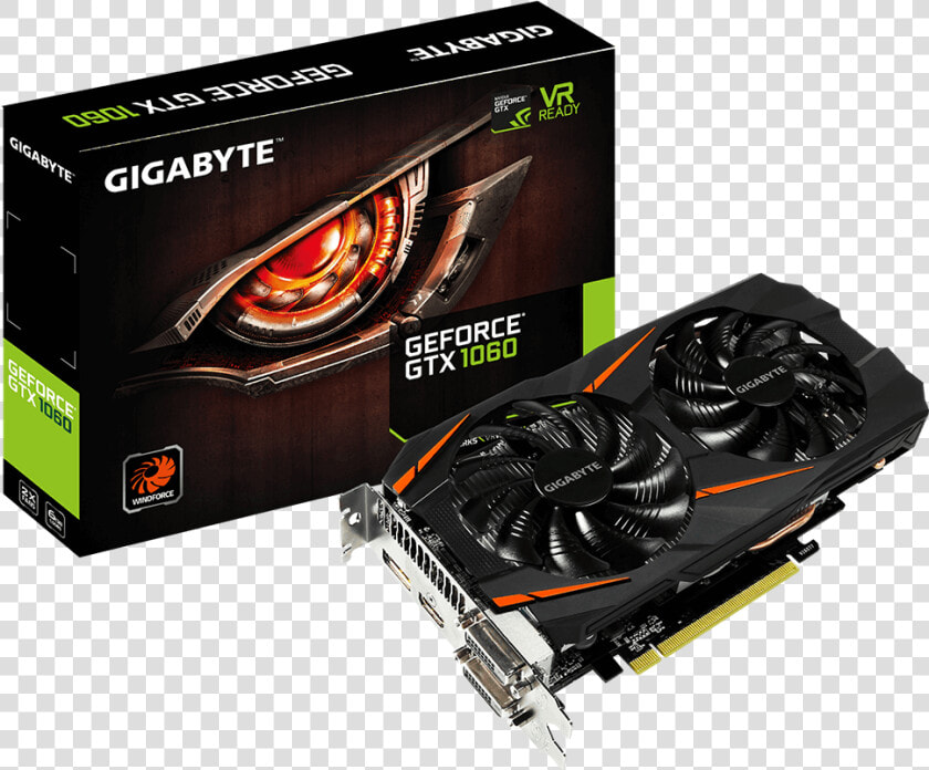 Gigabyte 1060 6gb Oc  HD Png DownloadTransparent PNG