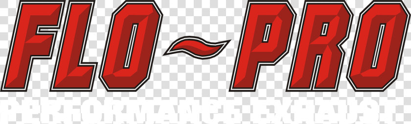 Flo Pro Exhaust Logo  HD Png DownloadTransparent PNG