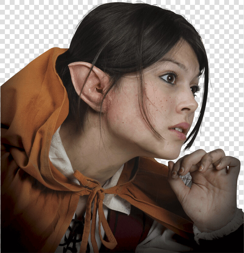 Halfling Ear Prosthetics   Prothese Oreilles Pointues  HD Png DownloadTransparent PNG