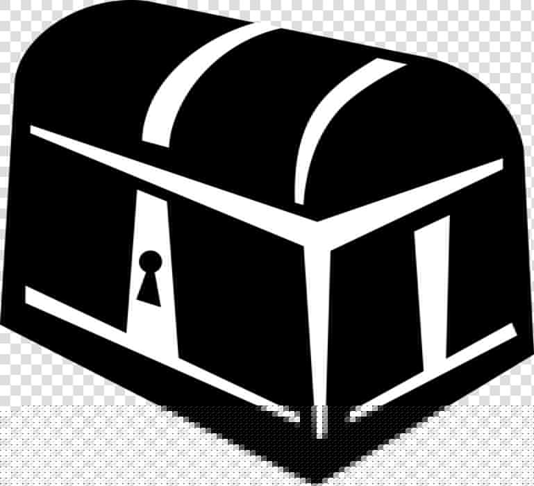 Treasure Chest Vector Png   Black Treasure Chest Vector Png  Transparent PngTransparent PNG