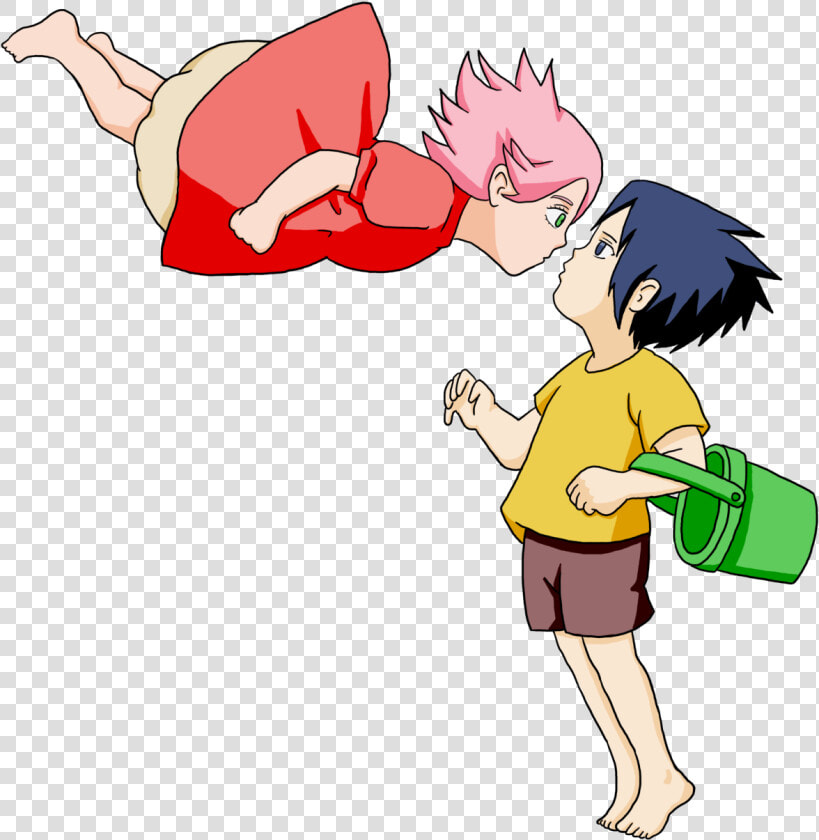 Transparent Ponyo Png   Ponyo And Sosuke Drawing  Png DownloadTransparent PNG