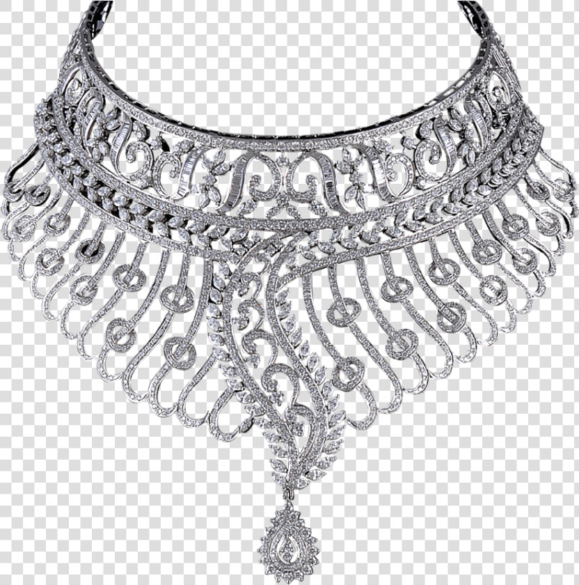 Download Diamond Necklace Transparent Png   Diamond Necklace Designs Png  Png DownloadTransparent PNG