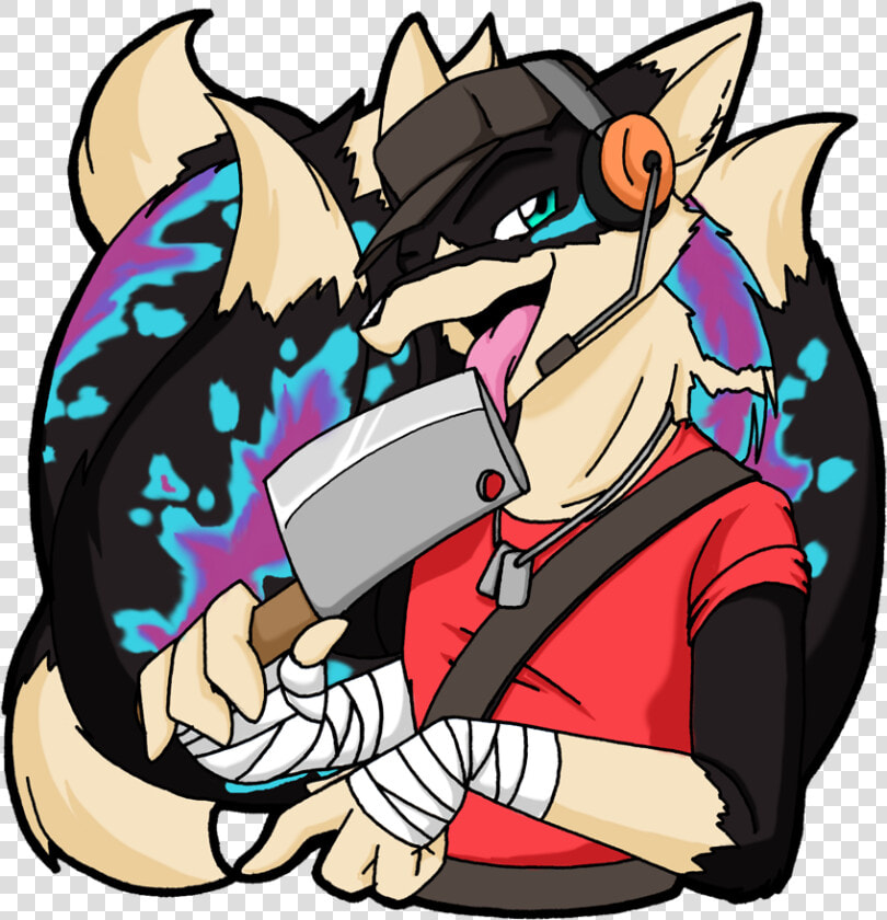 M18wolf Scout Spray   Scout As A Furry  HD Png DownloadTransparent PNG