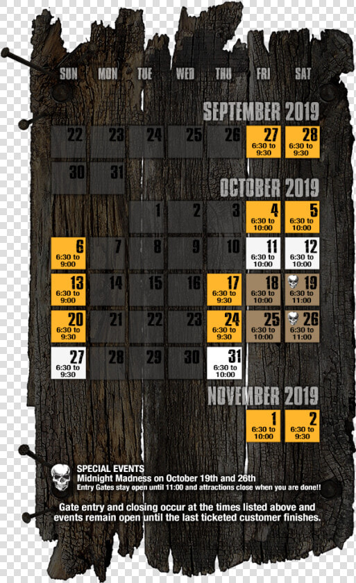 Field Of Screams 2019  HD Png DownloadTransparent PNG