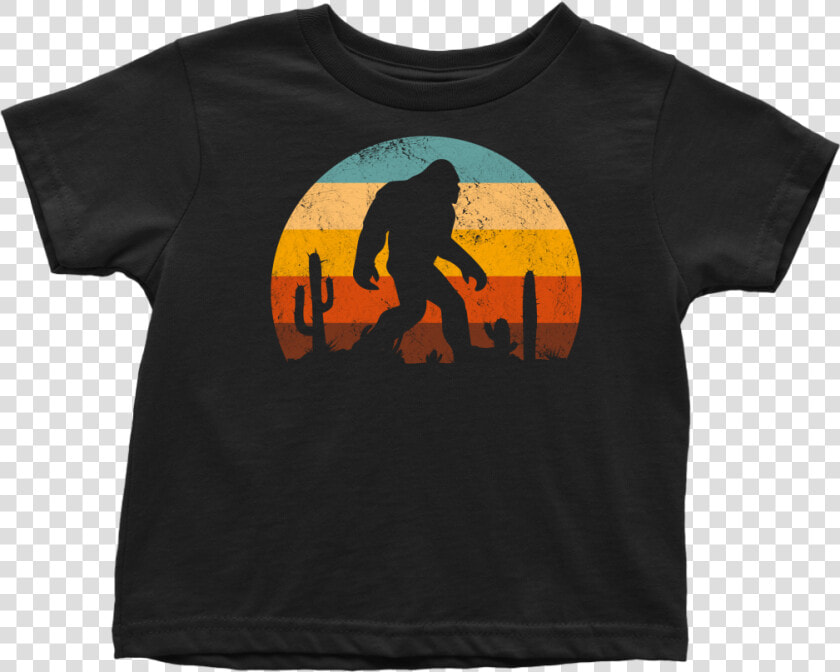 Retro Classic Bigfoot Sasquatch Silhouette Shirt   Im 5 Lets Party  HD Png DownloadTransparent PNG