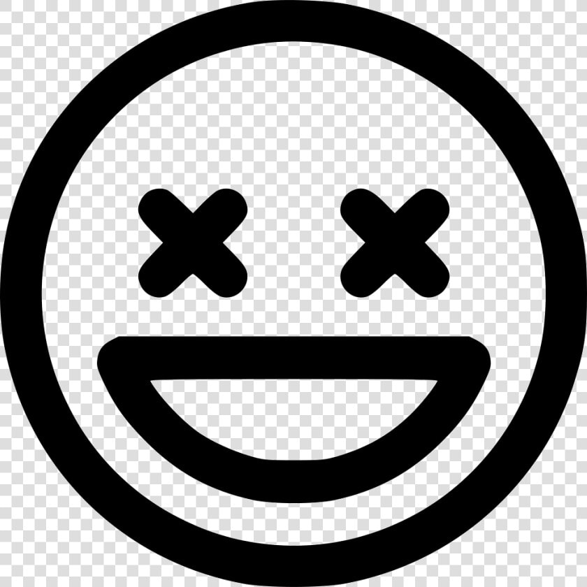 Png File Svg   Laugh Emoji Black And White  Transparent PngTransparent PNG