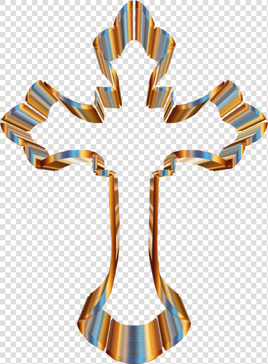 Symbol cross symmetry   Silver Cross Crucifix Clipart  HD Png DownloadTransparent PNG