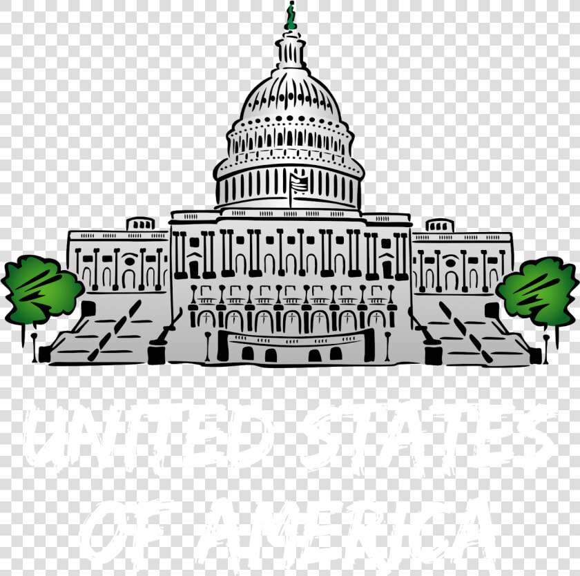 Us Capitol Shirt Design   House Of Representatives Cartoon  HD Png DownloadTransparent PNG
