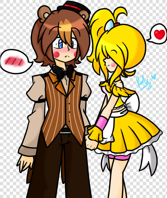 Human Toy Freddy X Toy Chica  HD Png DownloadTransparent PNG