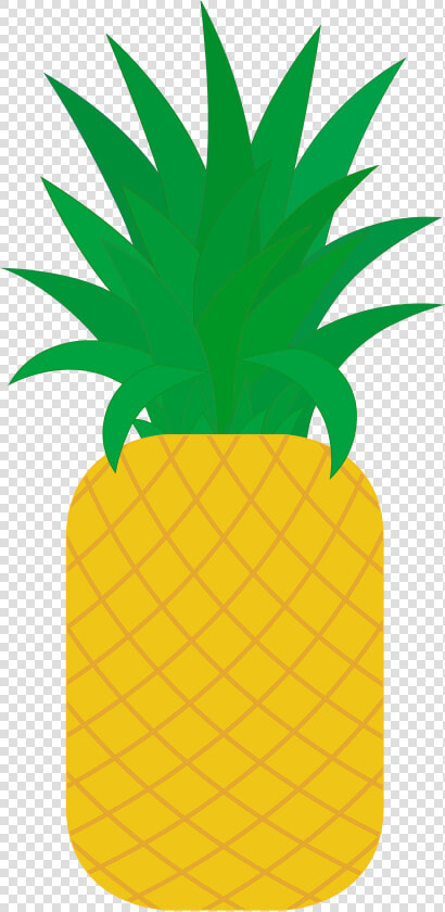 Flat Pineapple Poster Tropical Fruit Png And Vector   Vector Fruit Png  Transparent PngTransparent PNG