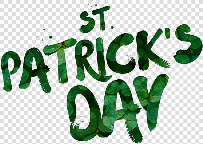 St Patrick Text Png   St Patricks Day  Transparent PngTransparent PNG
