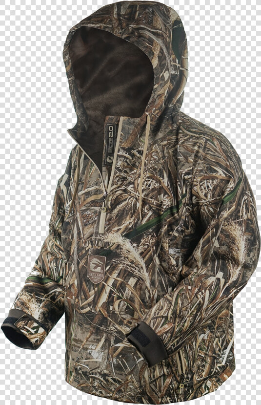 Gw Hunt Waterproof 1 2 Zip Bog   Hoodie  HD Png DownloadTransparent PNG