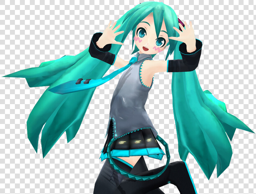 Miku Project Diva Chibi  HD Png DownloadTransparent PNG