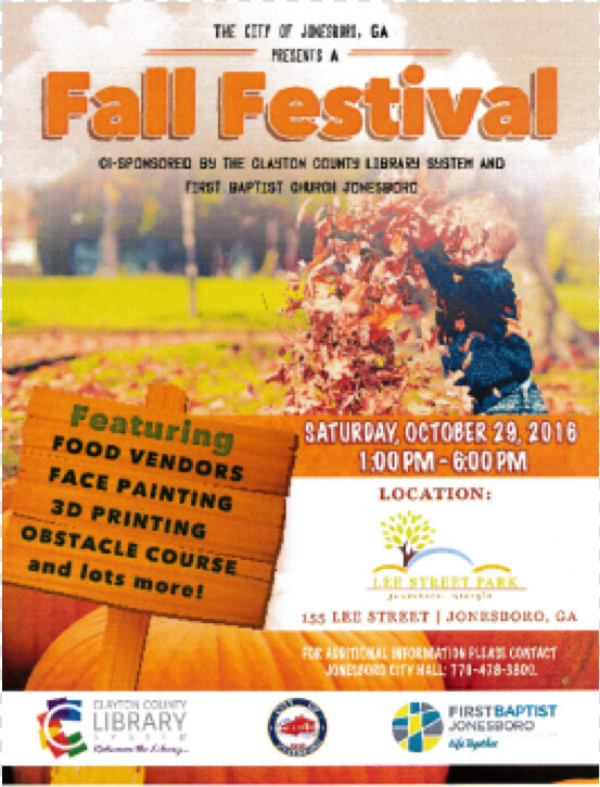 Fall Festival Jonesboro Ga  HD Png DownloadTransparent PNG