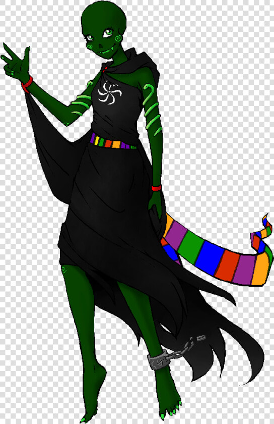 Green Clothing Fictional Character   Calliope Homestuck God Tier  HD Png DownloadTransparent PNG