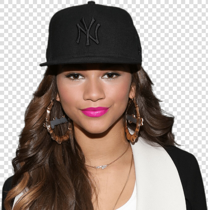 Zendaya Wearing Ny Cap   Zendaya Greatest Showman Acting  HD Png DownloadTransparent PNG