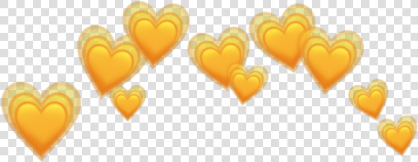  yellow  heart crown emoji lol   Yellow Heart Crown Png  Transparent PngTransparent PNG