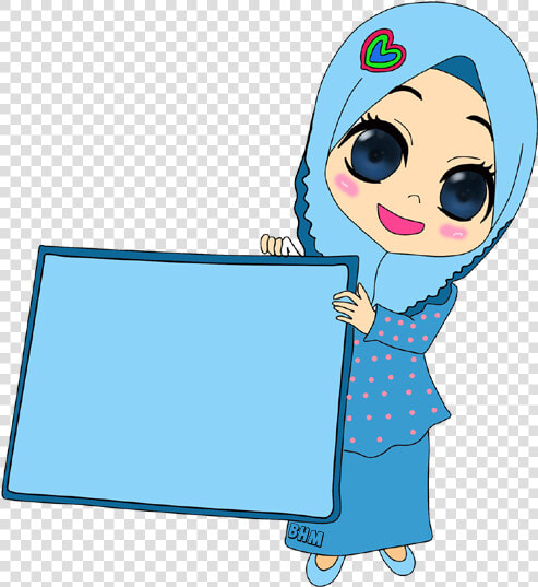 Studies Clipart Doodle   Gambar Bingkai Kartun Muslimah  HD Png DownloadTransparent PNG