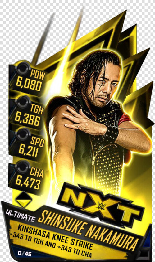 Wrestlemania Supercard Shinsukenakamura R10 Summerslam   Wwe Supercard Elite Divas  HD Png DownloadTransparent PNG