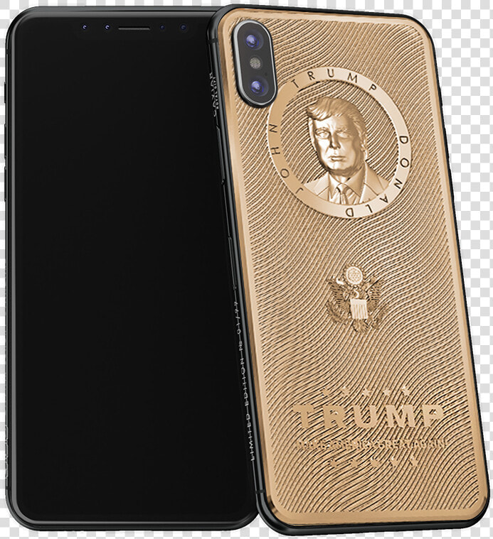 Donald Trump Golden Iphone   Iphone De Donald Trump  HD Png DownloadTransparent PNG