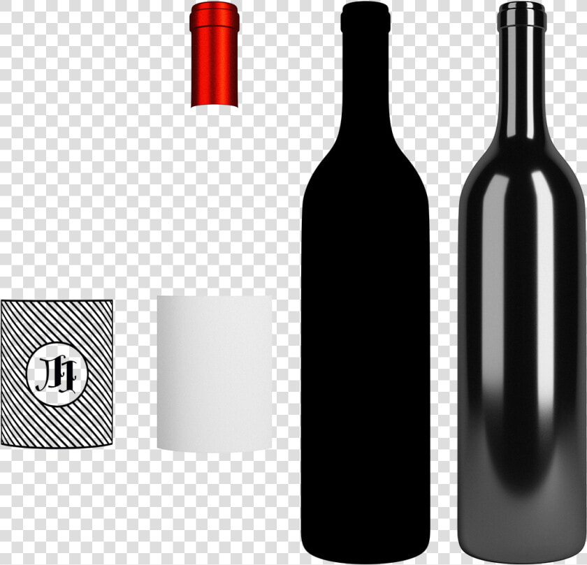 Wine Mockup Psd With Parallax On Behance   Mockup Clean Wine Bottle  HD Png DownloadTransparent PNG